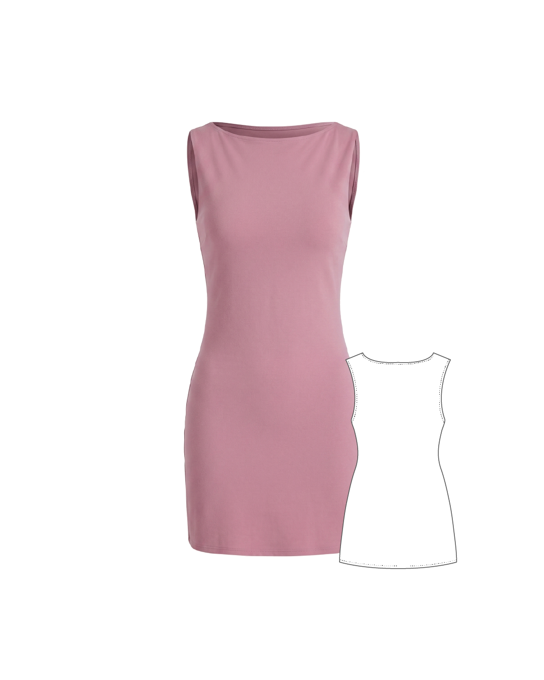 Audrey - Bateau Neck Knit