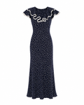 Viola – Ruffle Neck Midi